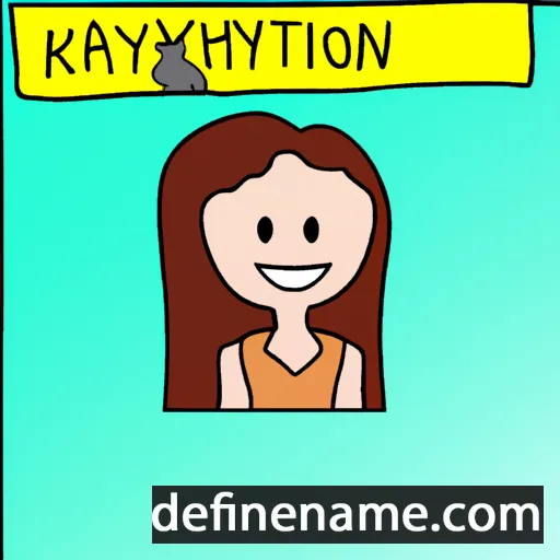 Kaytelyn cartoon