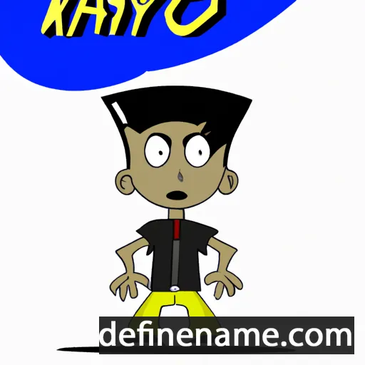 cartoon of the name Kayto