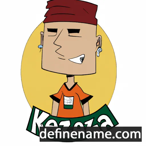 cartoon of the name Kazan