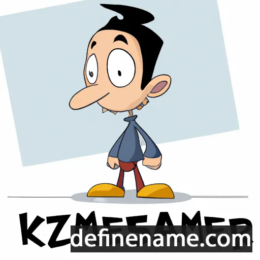 cartoon of the name Kazimier