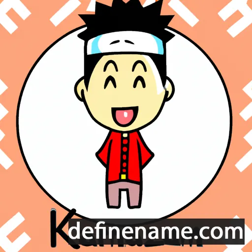 Kazunari cartoon