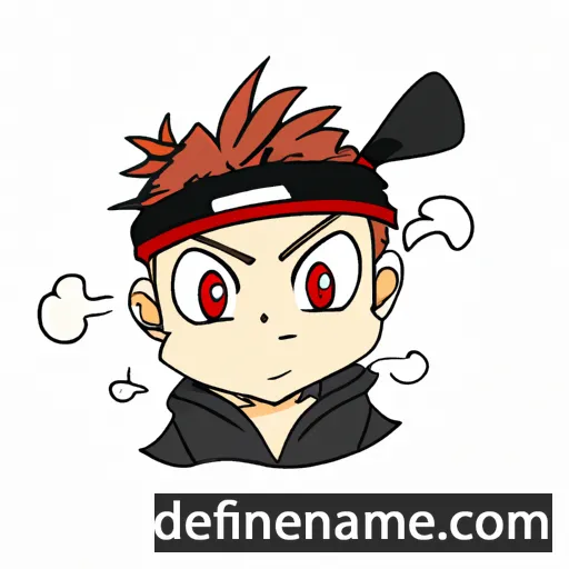 cartoon of the name Kazushi