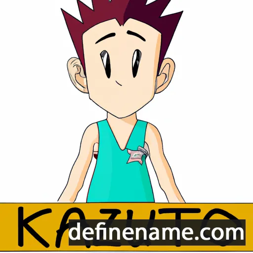 Kazuto cartoon