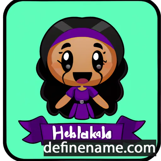 cartoon of the name Keʻalohilani