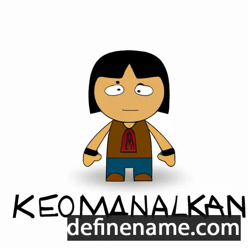 Keakaokalani cartoon