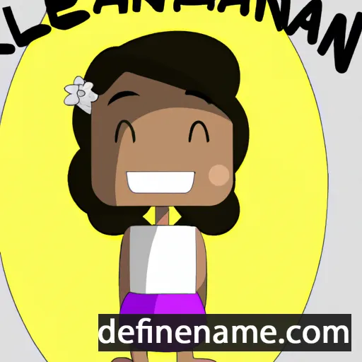 Kealaonalani cartoon