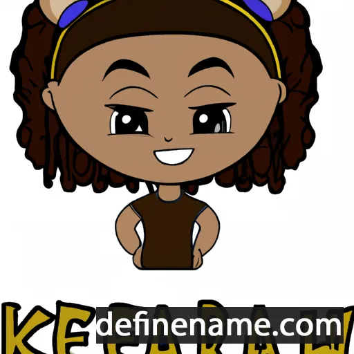 cartoon of the name Kearah