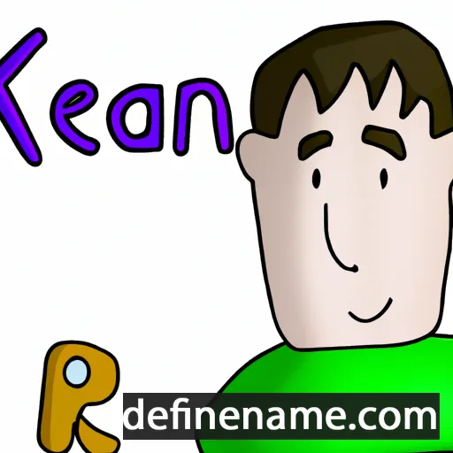 cartoon of the name Kearn