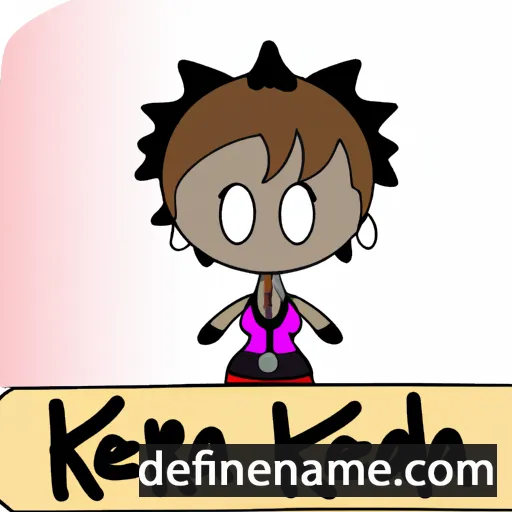 Kearra cartoon