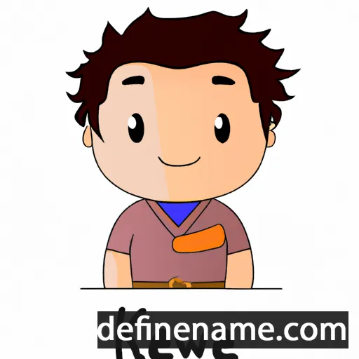 cartoon of the name Keawe