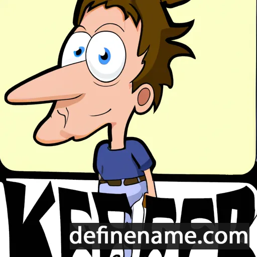 cartoon of the name Keefer