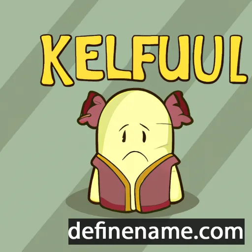 cartoon of the name Keelut