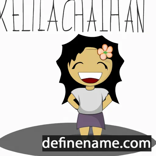 Kehaulani cartoon