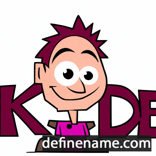 cartoon of the name Keid