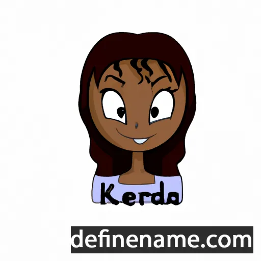 Keidra cartoon