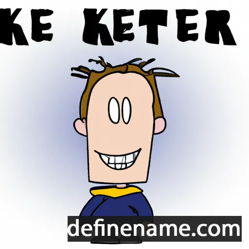 cartoon of the name Keifer