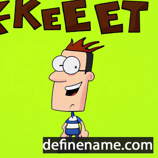 cartoon of the name Keiffer